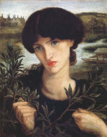 Water Willow (mk28), Dante Gabriel Rossetti